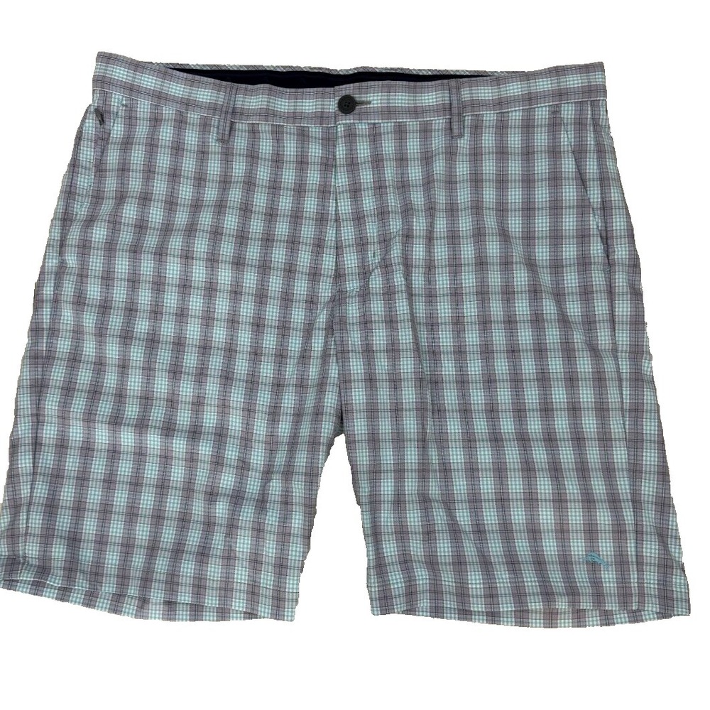 Tommy BahamaPlaid Performance Activewear Golf Shorts Mens Size 40x9